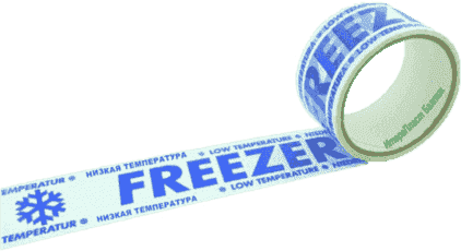 Скотч морозостойкий (Морозостойкая клейкая лента) с логотипом